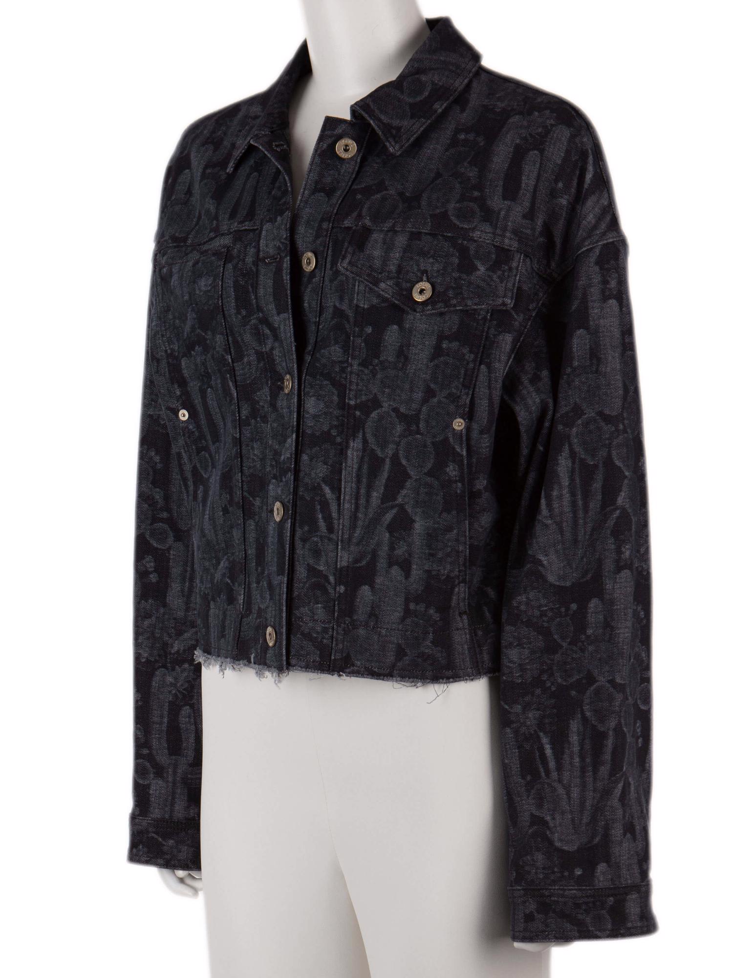 Bayan Lacivert LOEWE X PAULAS IBIZA JEAN CEKET