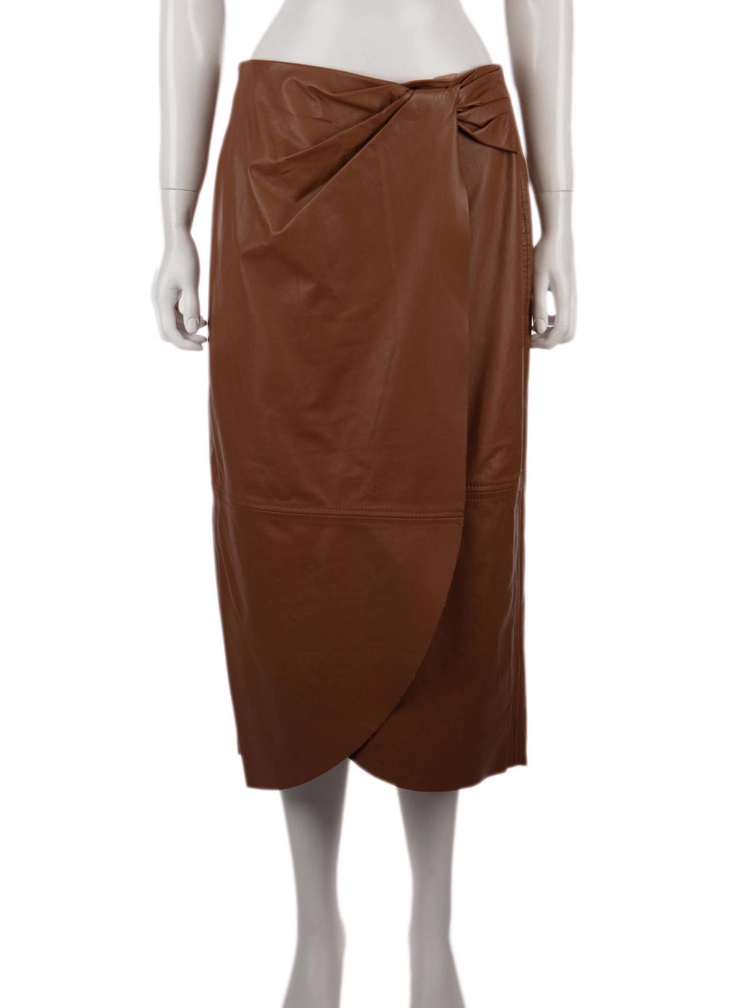 Bayan Kahve JOHANNA ORTIZ DERİ ETEK