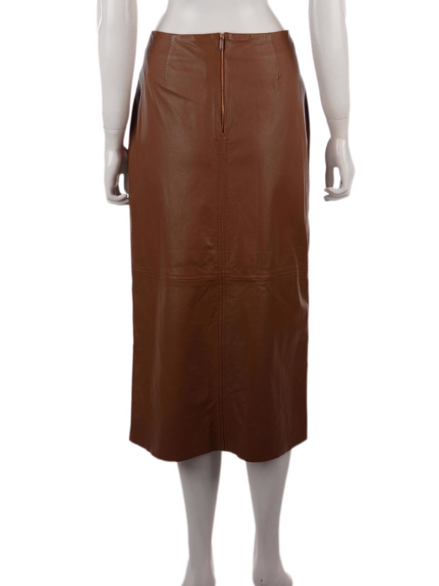 Bayan Kahve JOHANNA ORTIZ DERİ ETEK