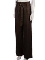 Bayan Kahve YVES SALOMON DERİ PANTOLON