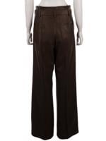 Bayan Kahve YVES SALOMON DERİ PANTOLON