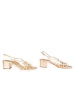 Bayan Altın CHANEL AYAKKABI