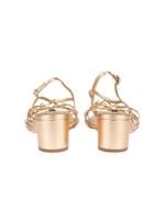 Bayan Altın CHANEL AYAKKABI