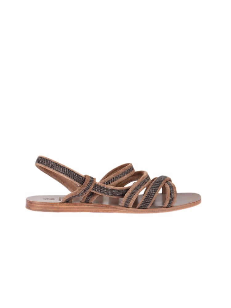 Bayan Kahve BRUNELLO CUCINELLI SANDALET