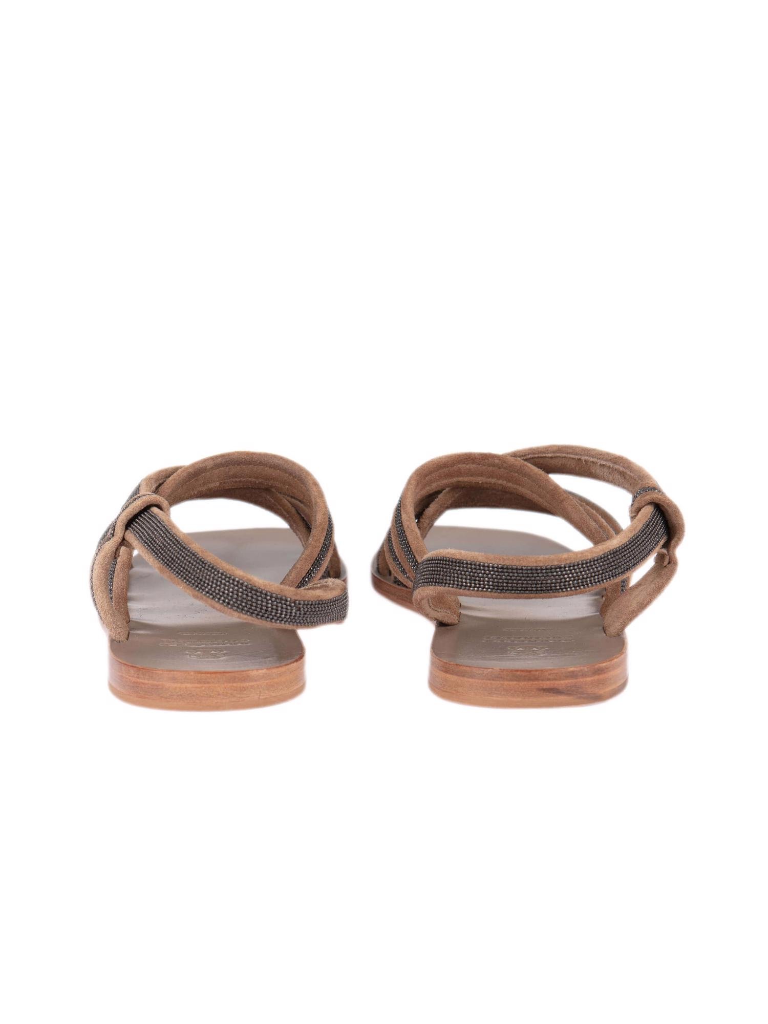 Bayan Kahve BRUNELLO CUCINELLI SANDALET