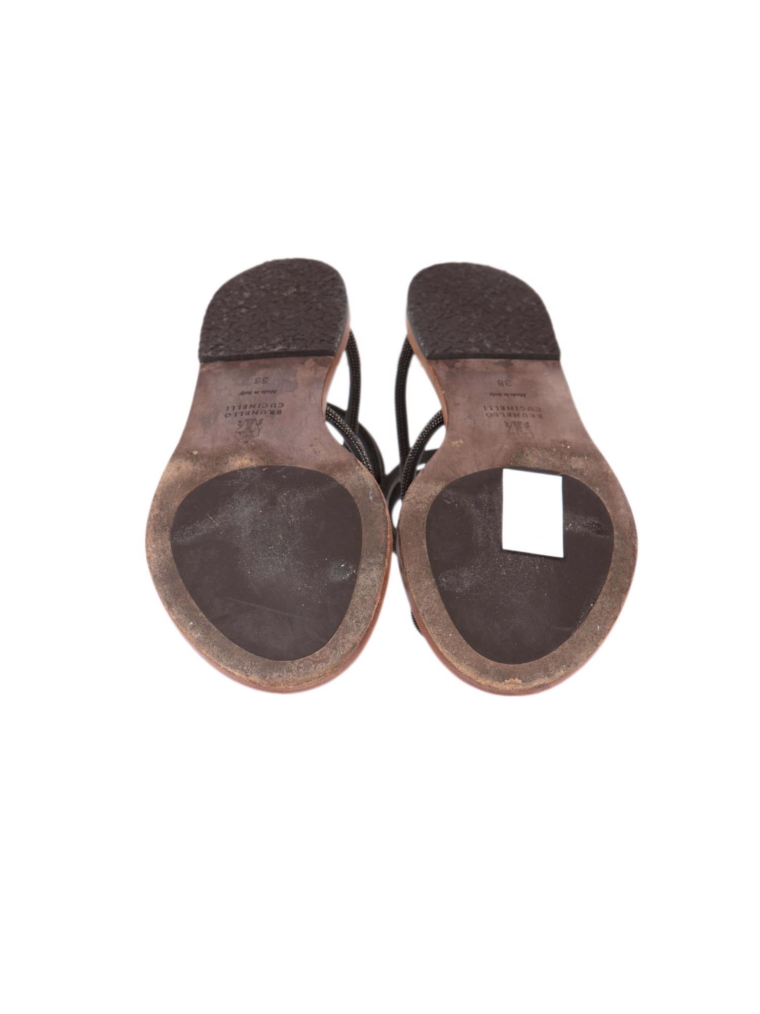 Bayan Gri BRUNELLO CUCINELLI SANDALET