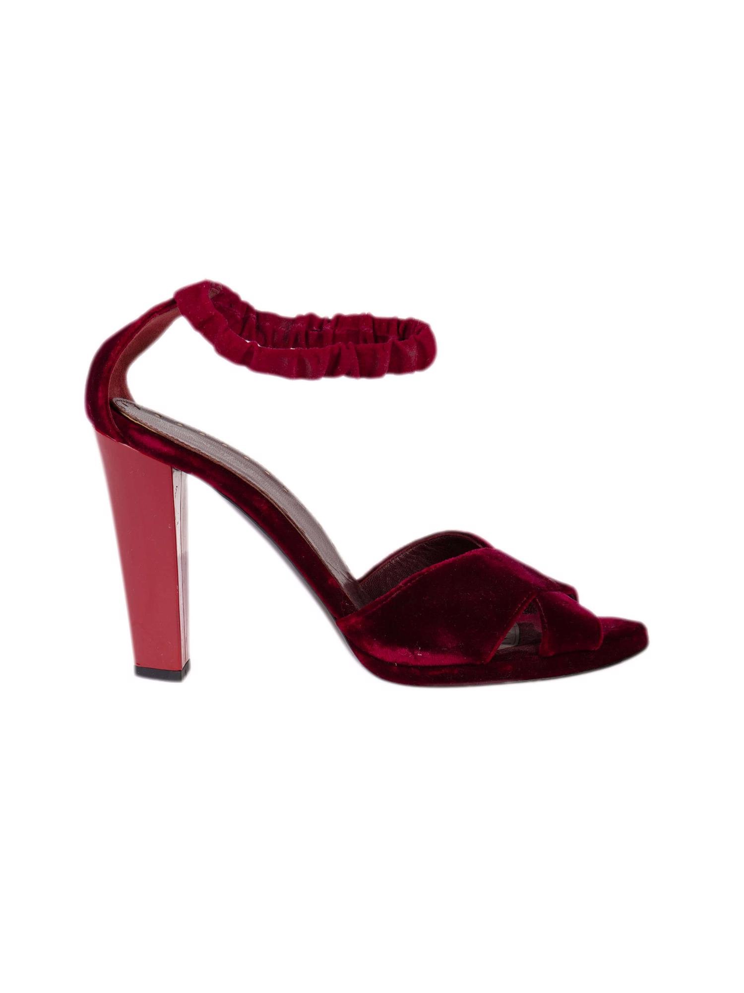 Bayan Kırmızı YVES SAINT LAURENT AYAKKABI