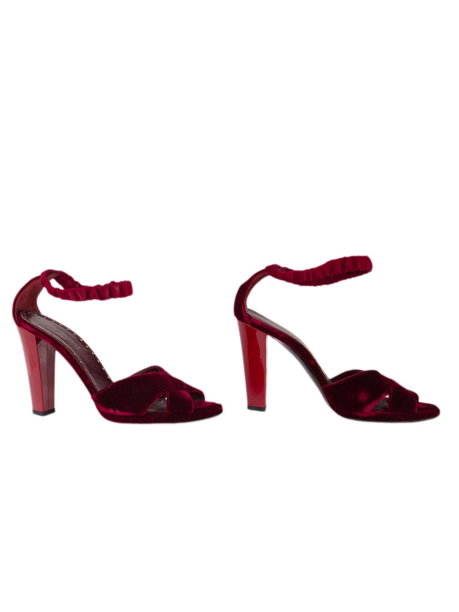 Bayan Kırmızı YVES SAINT LAURENT AYAKKABI