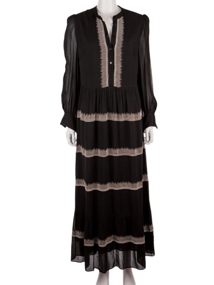 Bayan Siyah ANTIK BATIK ELBİSE