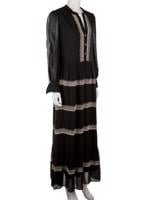 Bayan Siyah ANTIK BATIK ELBİSE