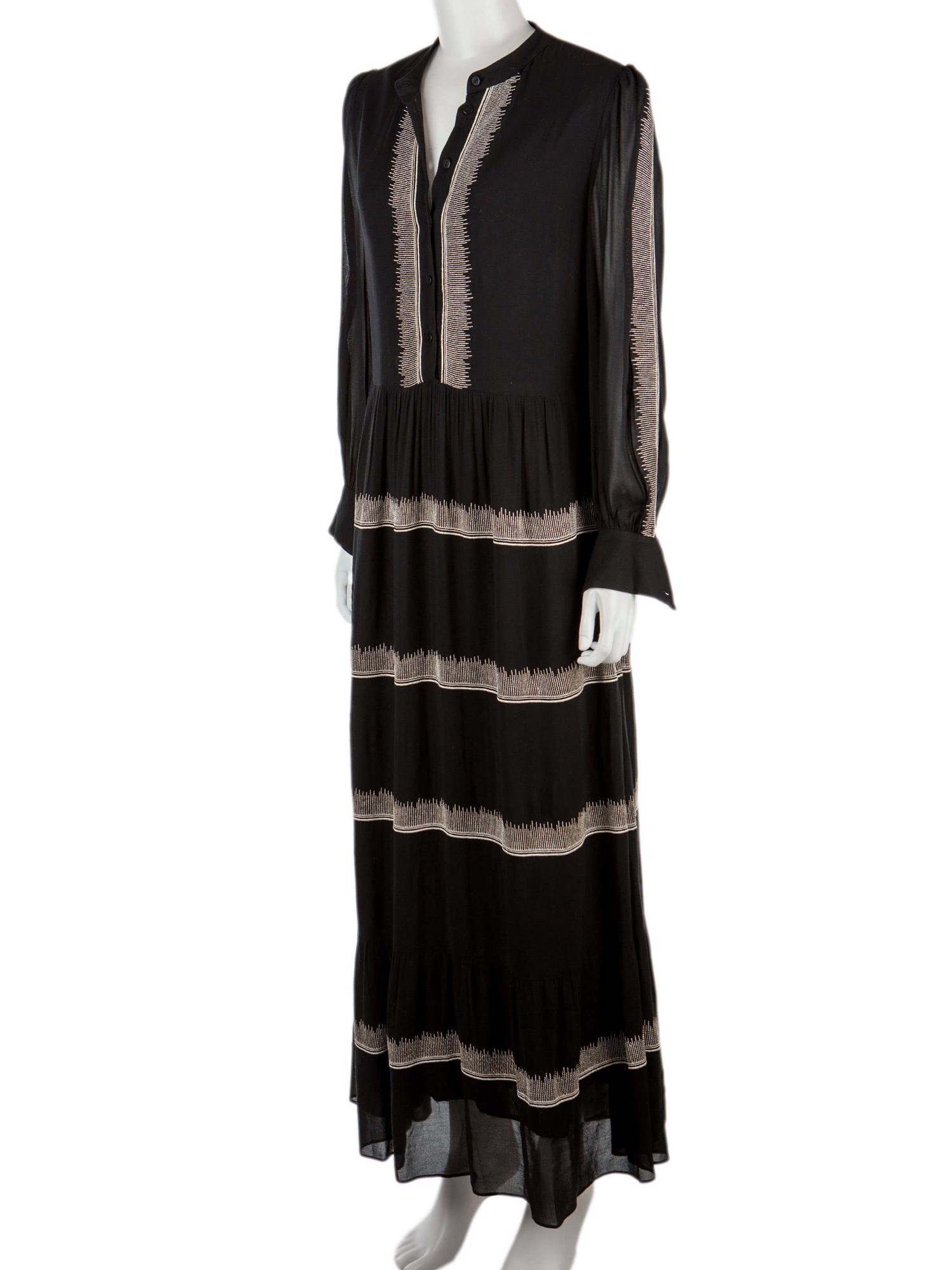 Bayan Siyah ANTIK BATIK ELBİSE