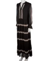 Bayan Siyah ANTIK BATIK ELBİSE