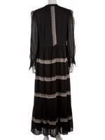 Bayan Siyah ANTIK BATIK ELBİSE