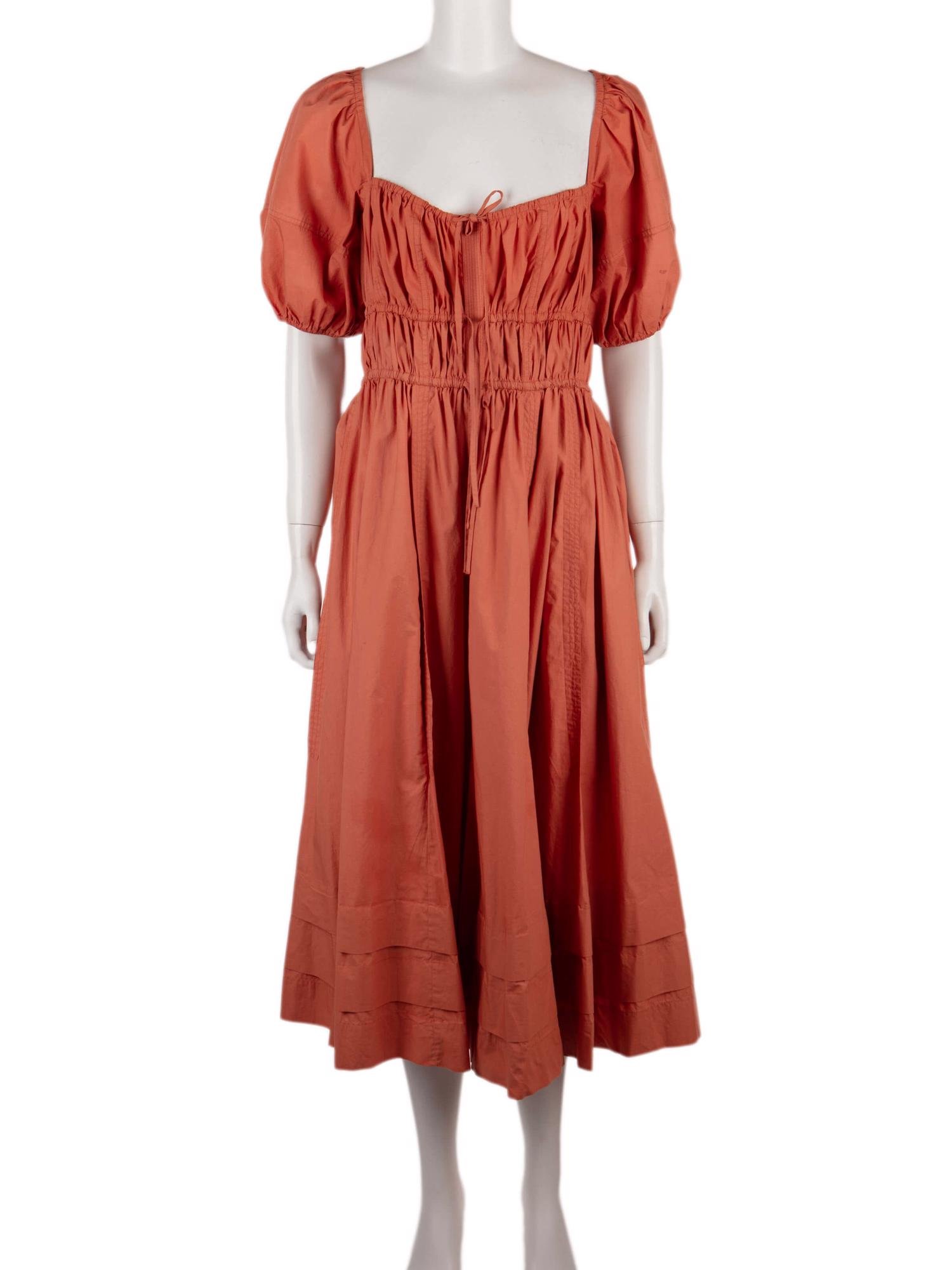 Bayan Turuncu ULLA JOHNSON ELBİSE