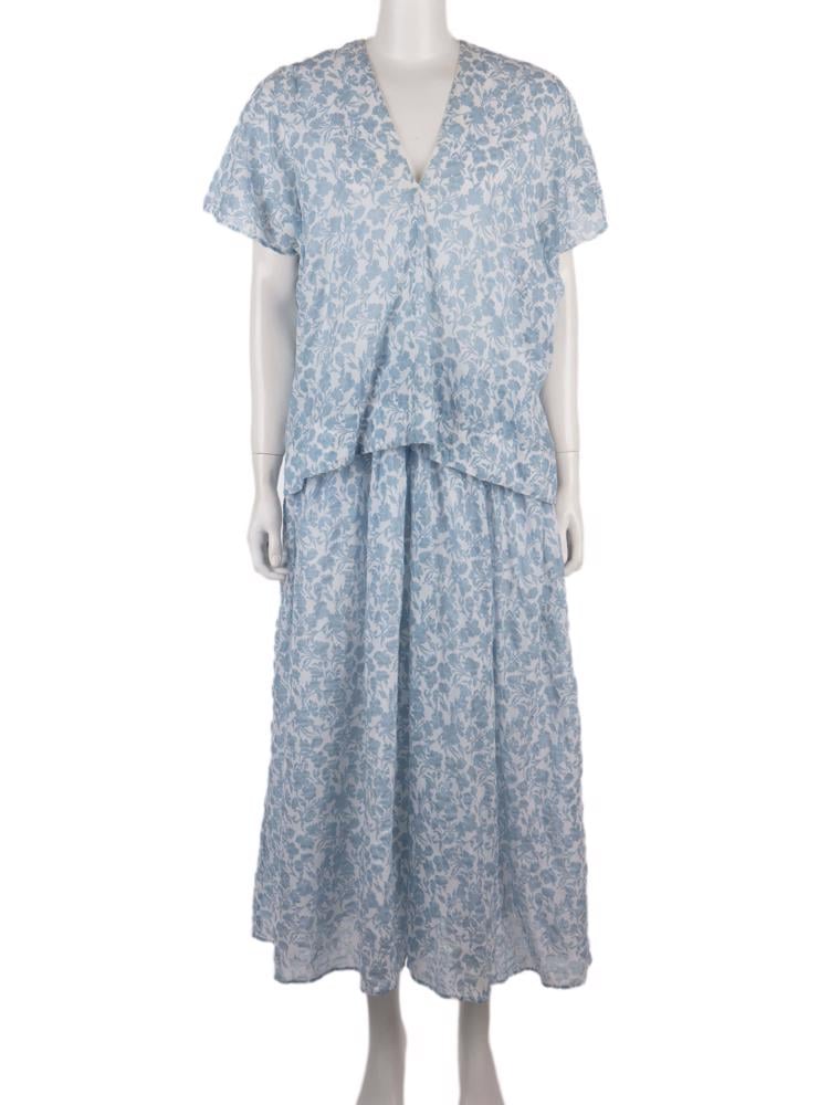 Bayan Mavi CARON CALLAHAN ELBİSE