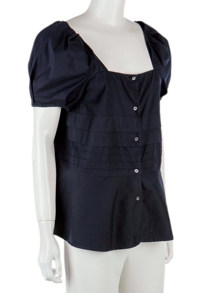 Bayan Lacivert MIU MIU GÖMLEK