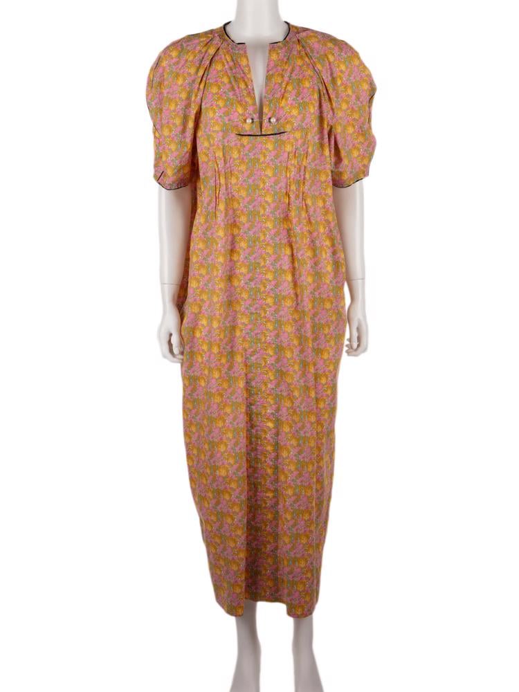 Bayan Sarı NACKIYE ELBİSE