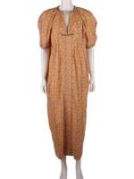 Bayan Sarı NACKIYE ELBİSE