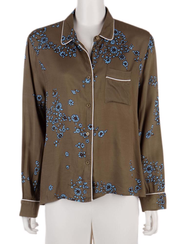 Bayan Yeşil ESSENTIEL ANTWERP GÖMLEK