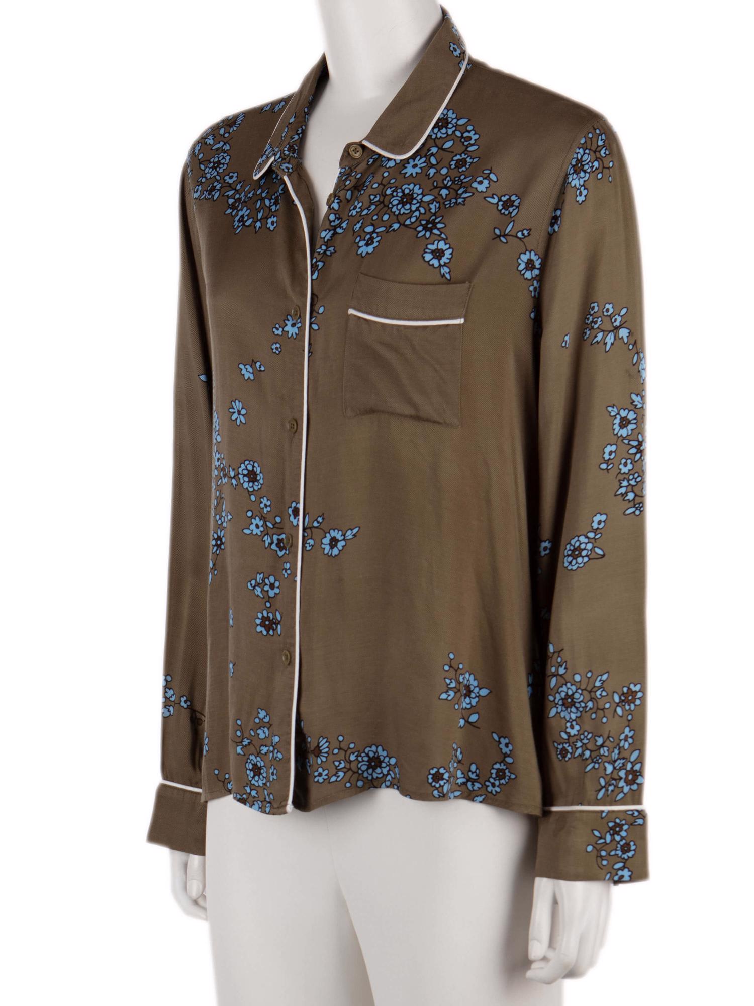 Bayan Yeşil ESSENTIEL ANTWERP GÖMLEK