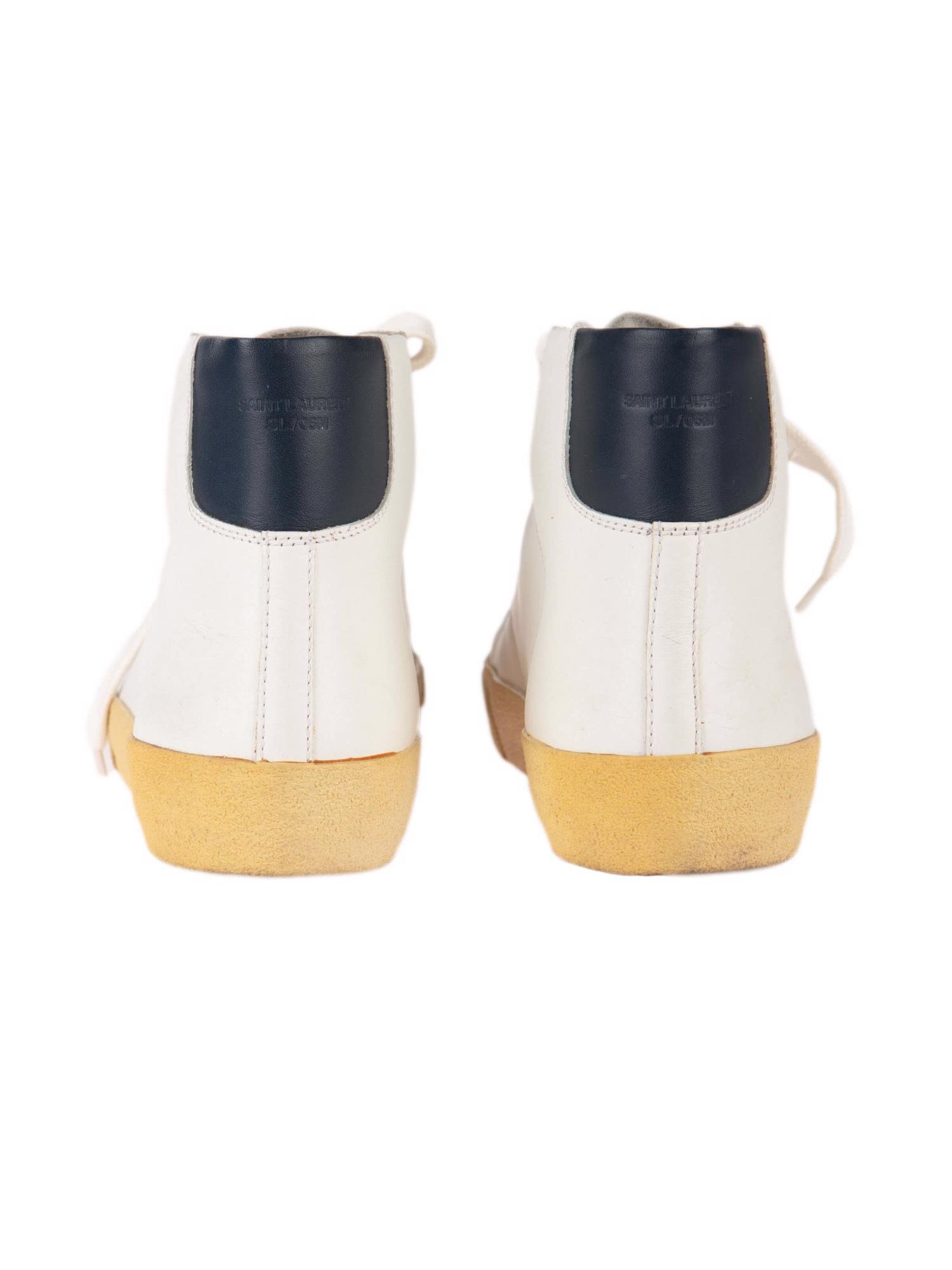 Bayan Beyaz YVES SAINT LAURENT SNEAKER BOT