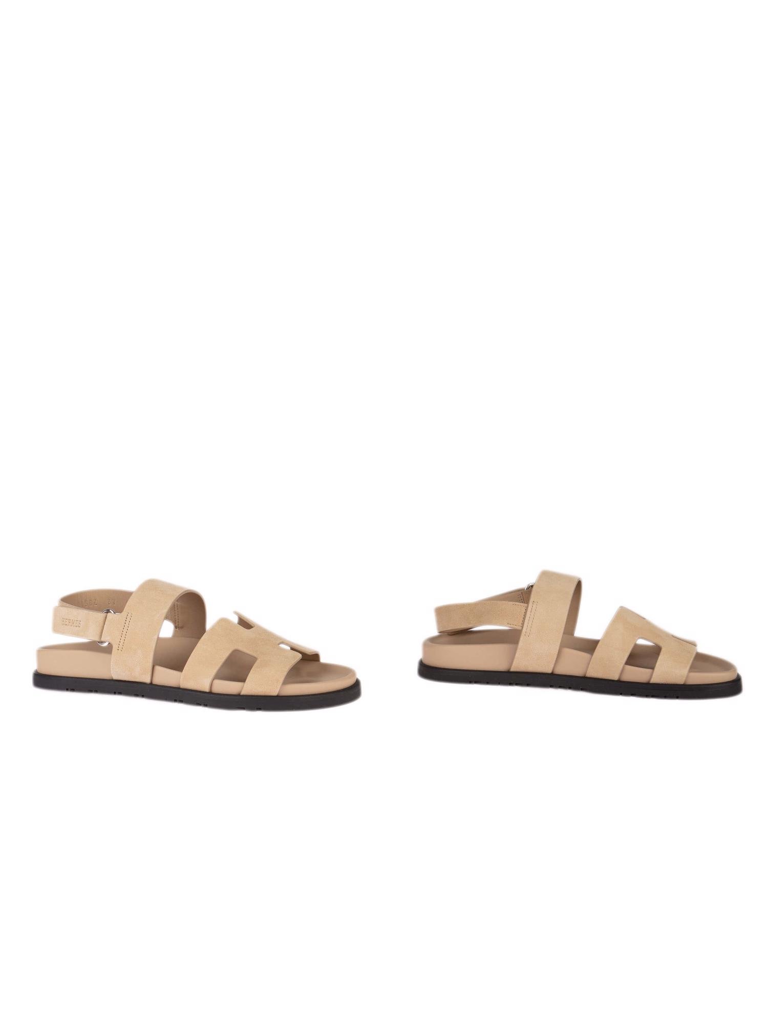 Bayan Bej HERMES SANDALET