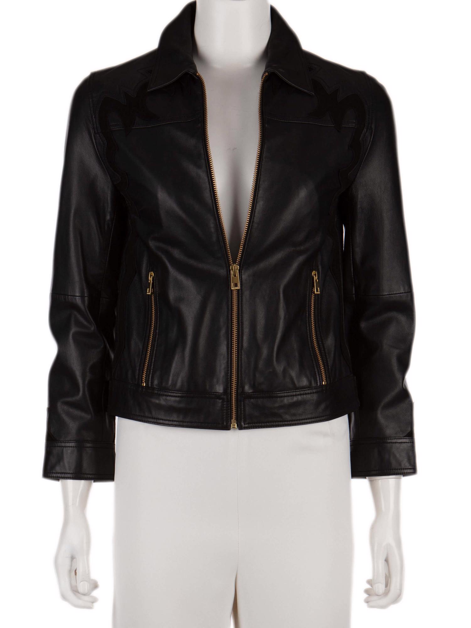 Bayan Siyah ZADIG&VOLTAIRE DELUXE DERİ CEKET