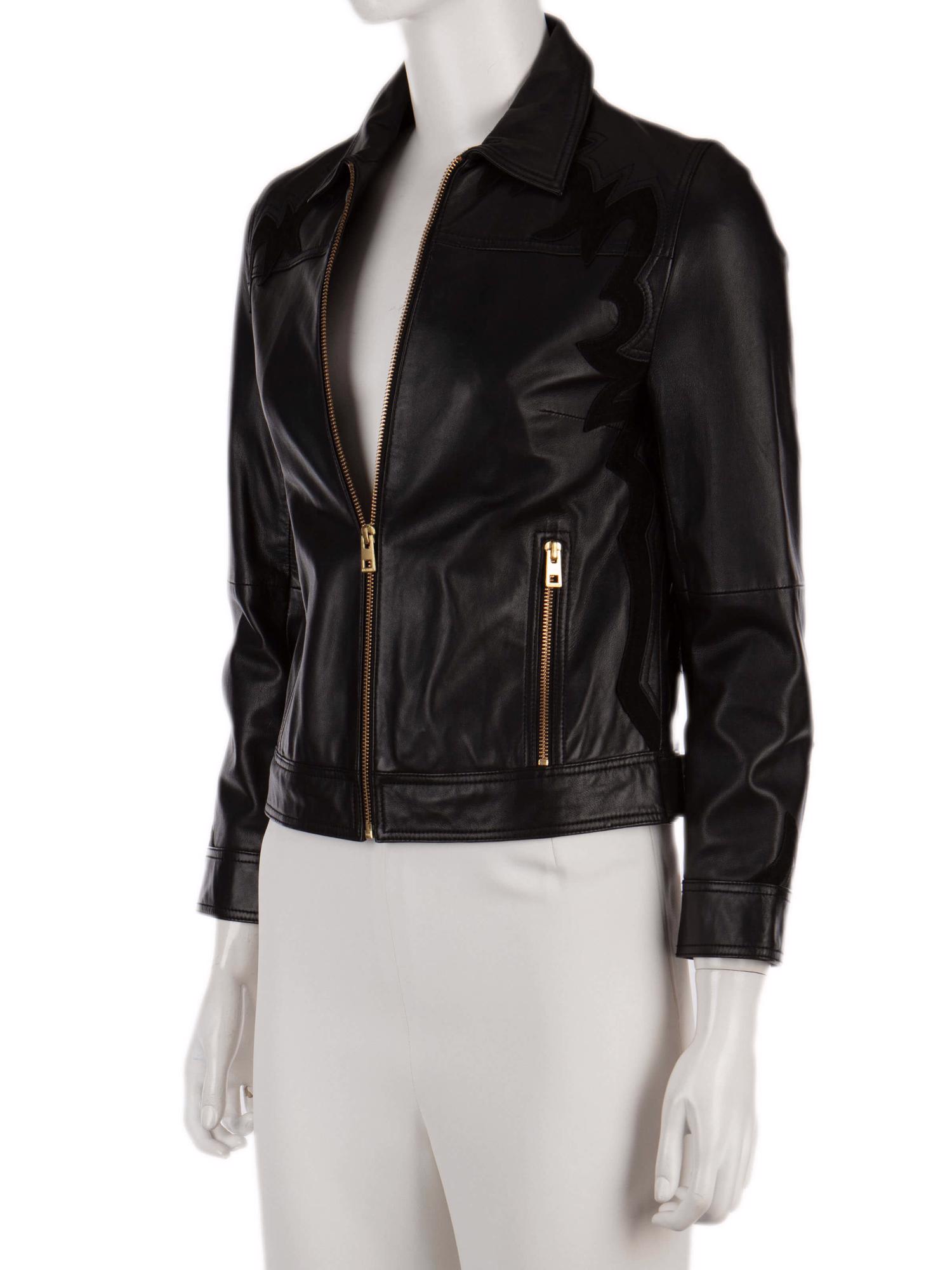 Bayan Siyah ZADIG&VOLTAIRE DELUXE DERİ CEKET