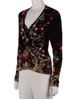 Bayan Siyah ROBERTO CAVALLI BLUZ