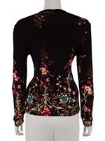 Bayan Siyah ROBERTO CAVALLI BLUZ
