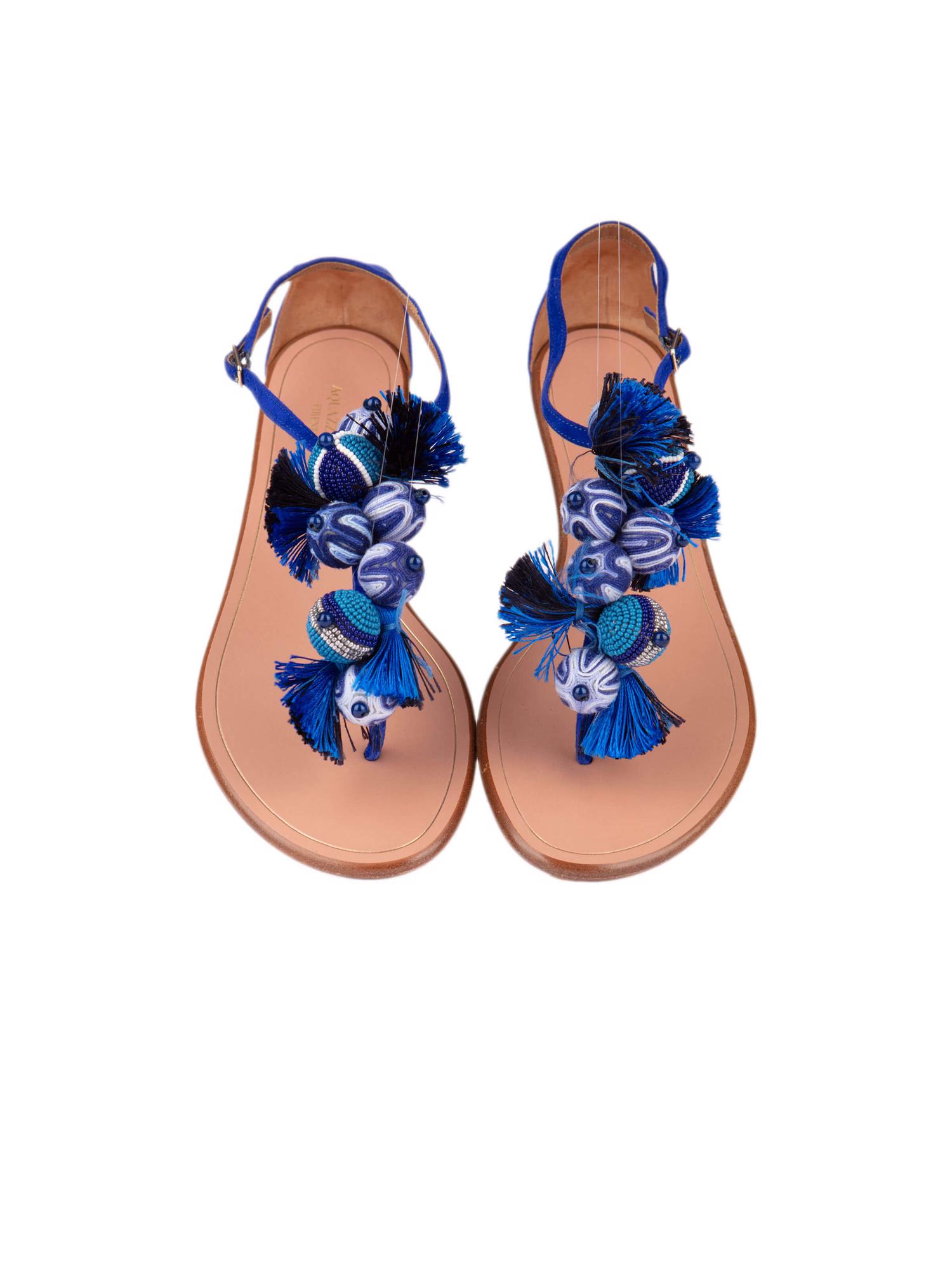 Bayan Mavi AQUAZZURA SANDALET