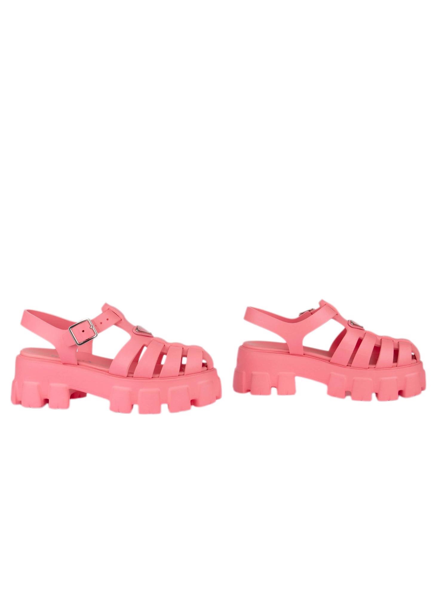 Bayan Pembe PRADA SANDALET