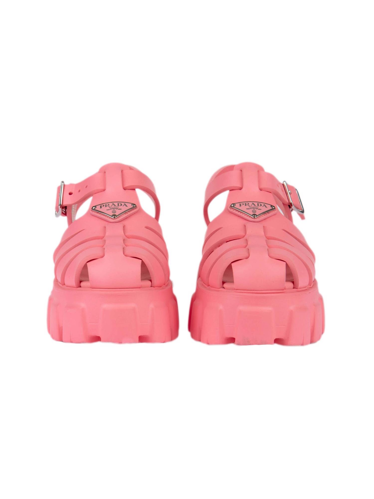 Bayan Pembe PRADA SANDALET