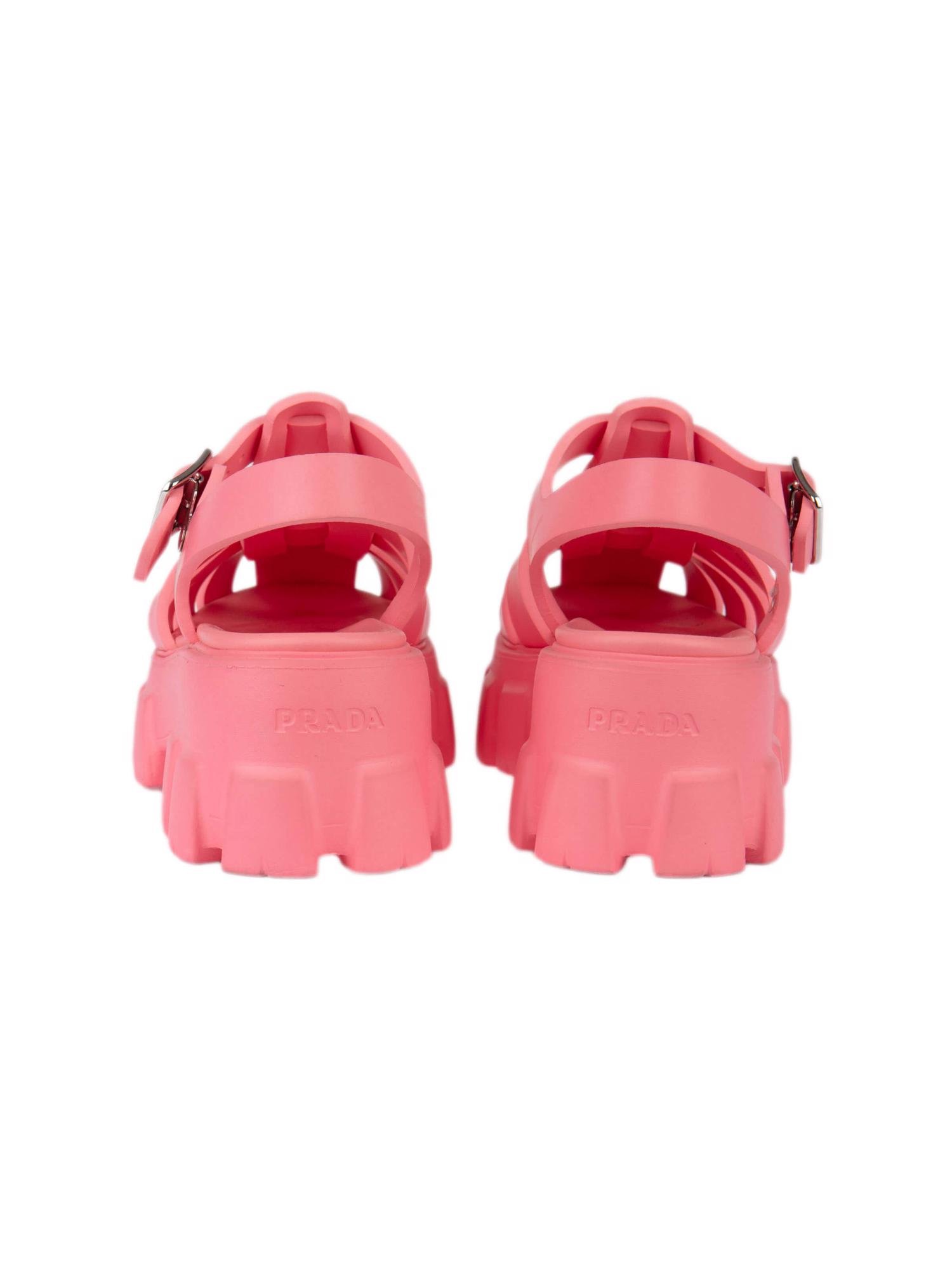 Bayan Pembe PRADA SANDALET