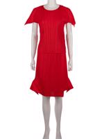 Bayan Kırmızı ISSEY MIYAKE PLEATS PLEASE ETEK - BLUZ