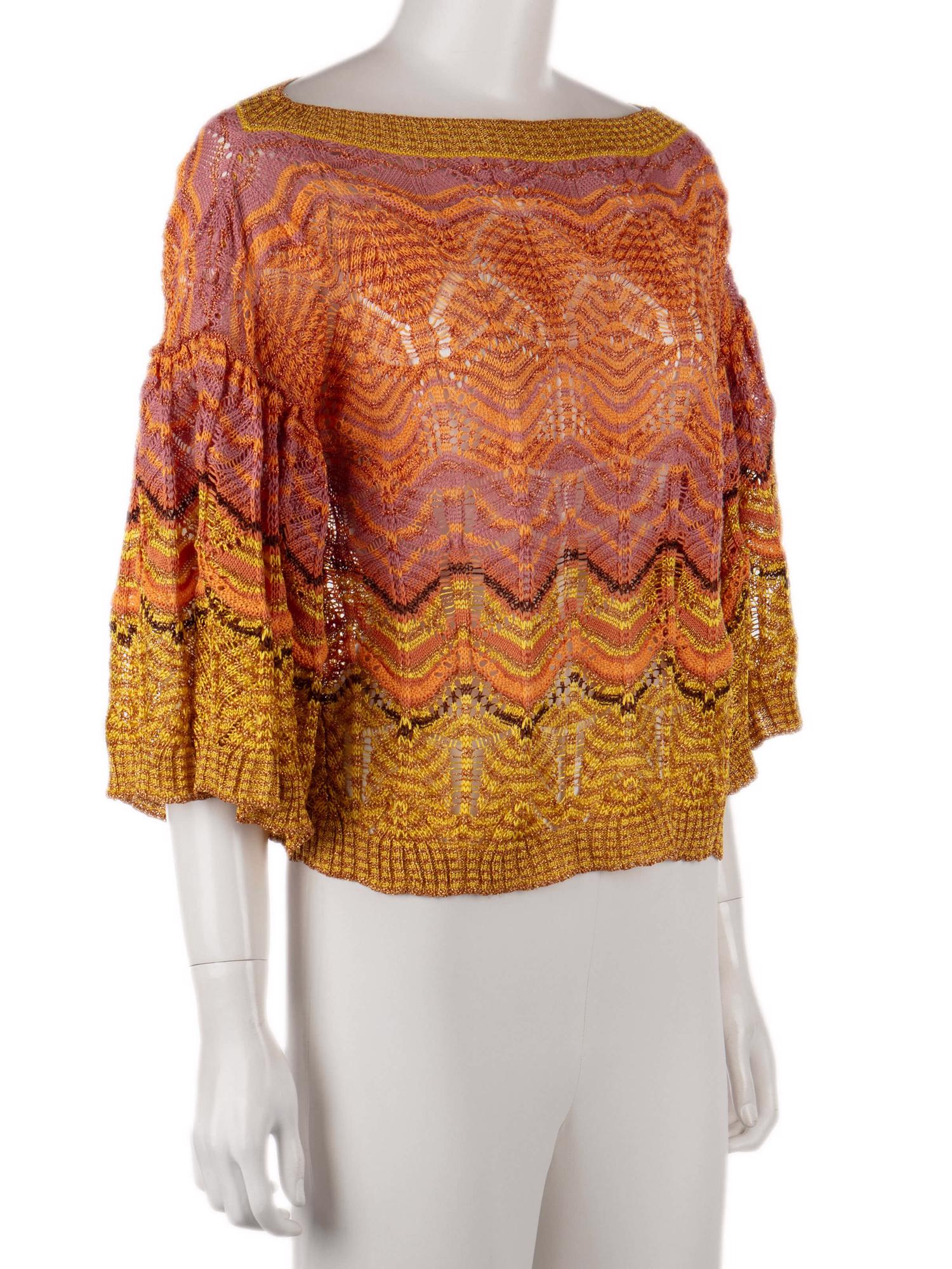 Bayan Turuncu MISSONI BLUZ