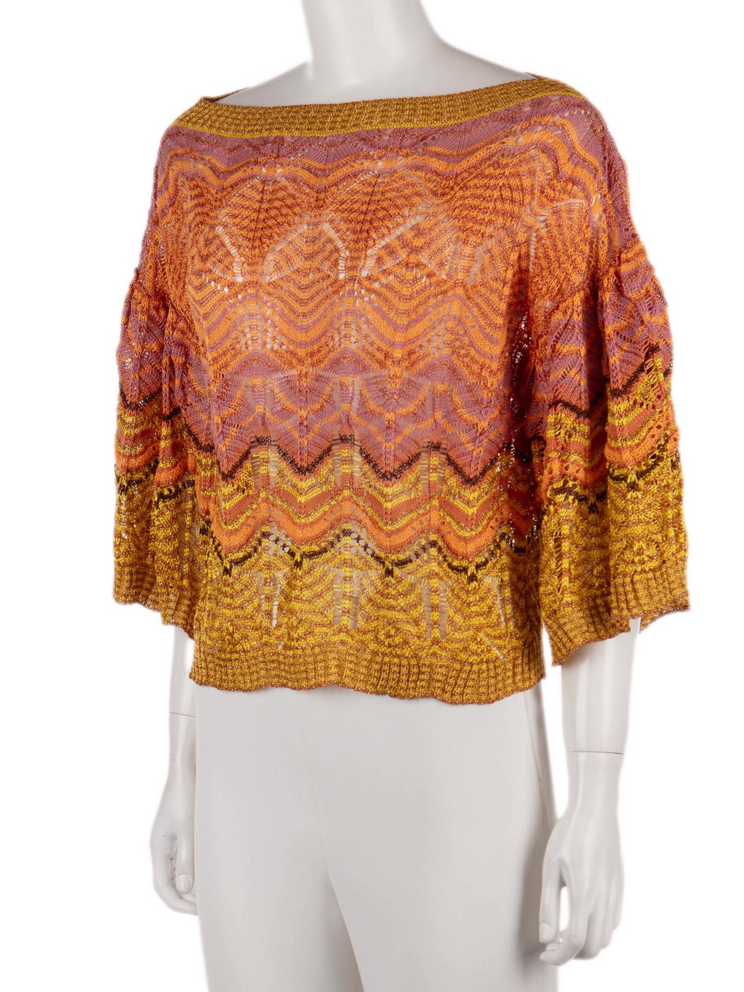 Bayan Turuncu MISSONI BLUZ