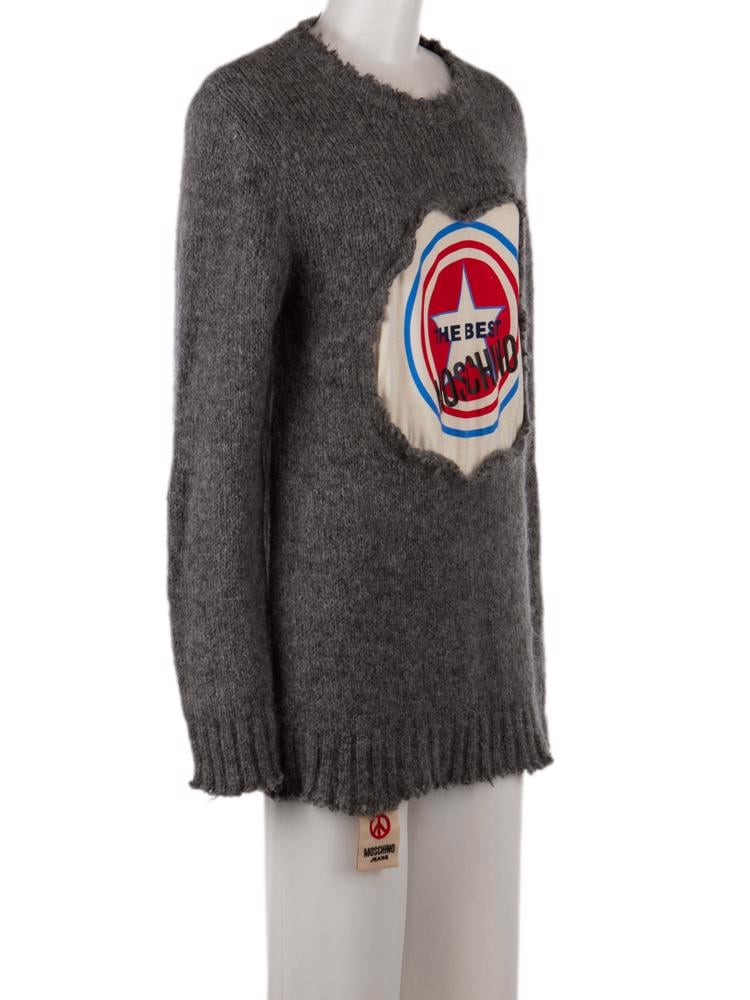 Bayan Gri MOSCHINO KAZAK