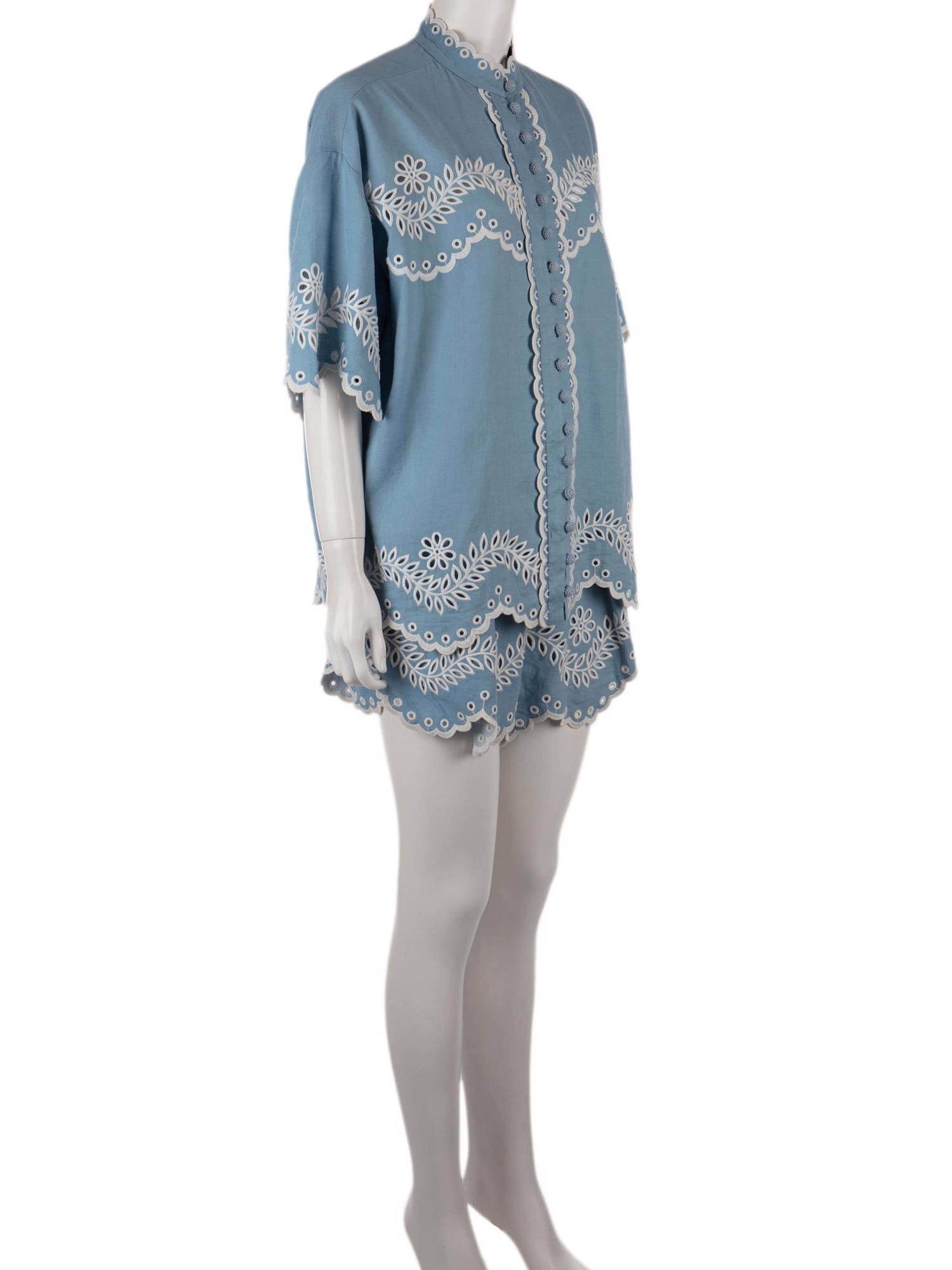 Bayan Mavi ZIMMERMANN ŞORT - GÖMLEK