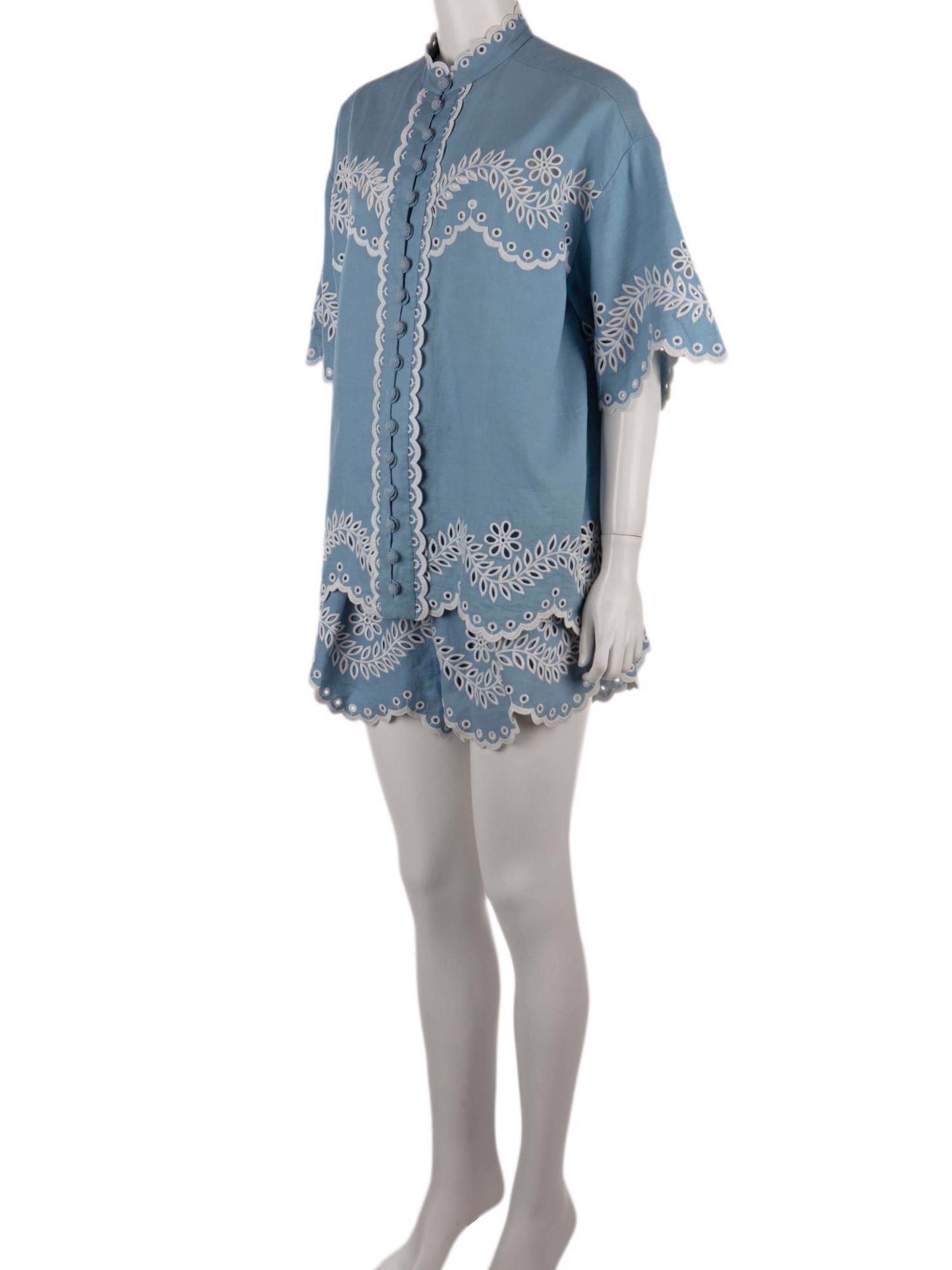Bayan Mavi ZIMMERMANN ŞORT - GÖMLEK