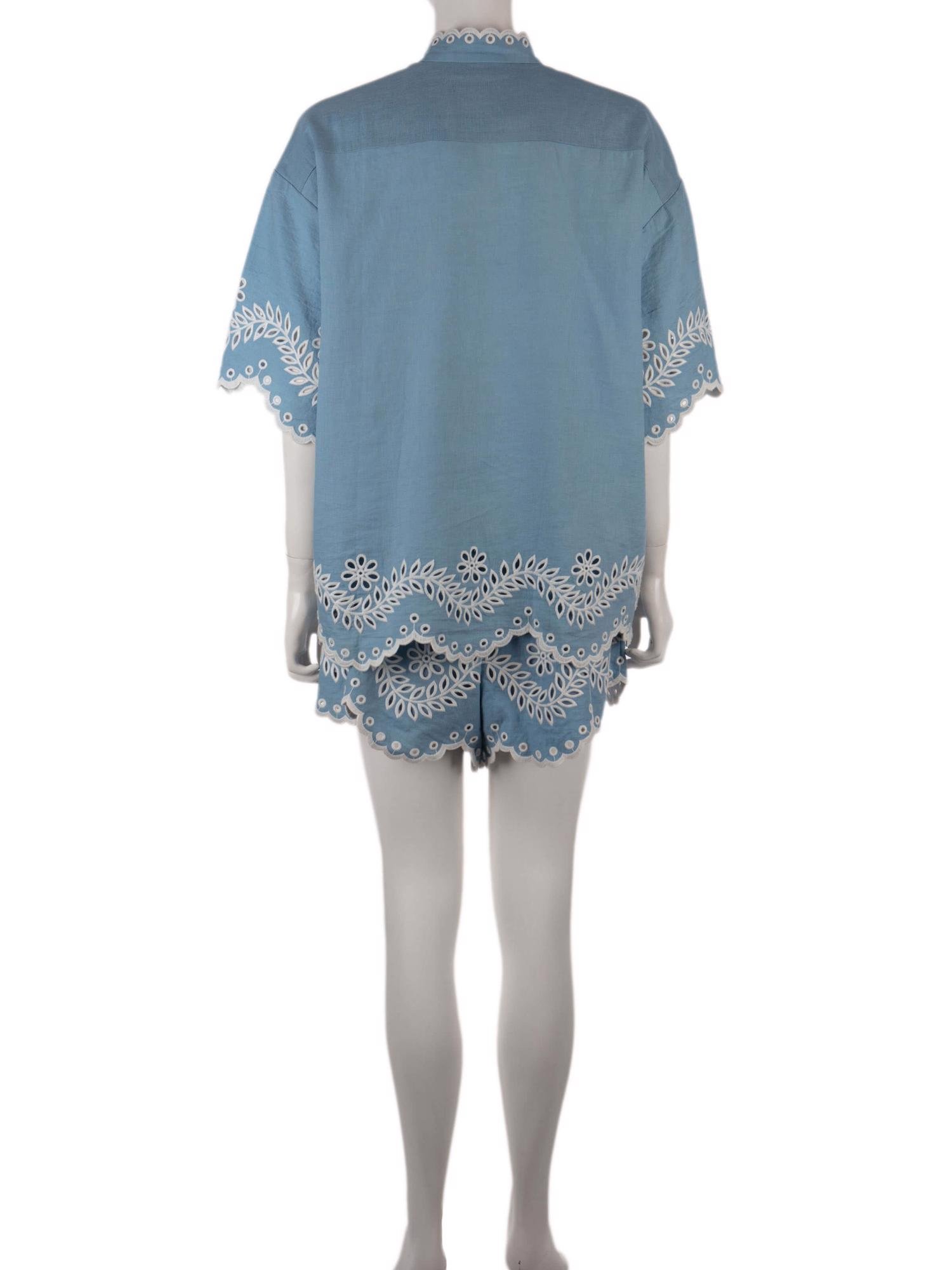 Bayan Mavi ZIMMERMANN ŞORT - GÖMLEK