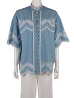 Bayan Mavi ZIMMERMANN ŞORT - GÖMLEK