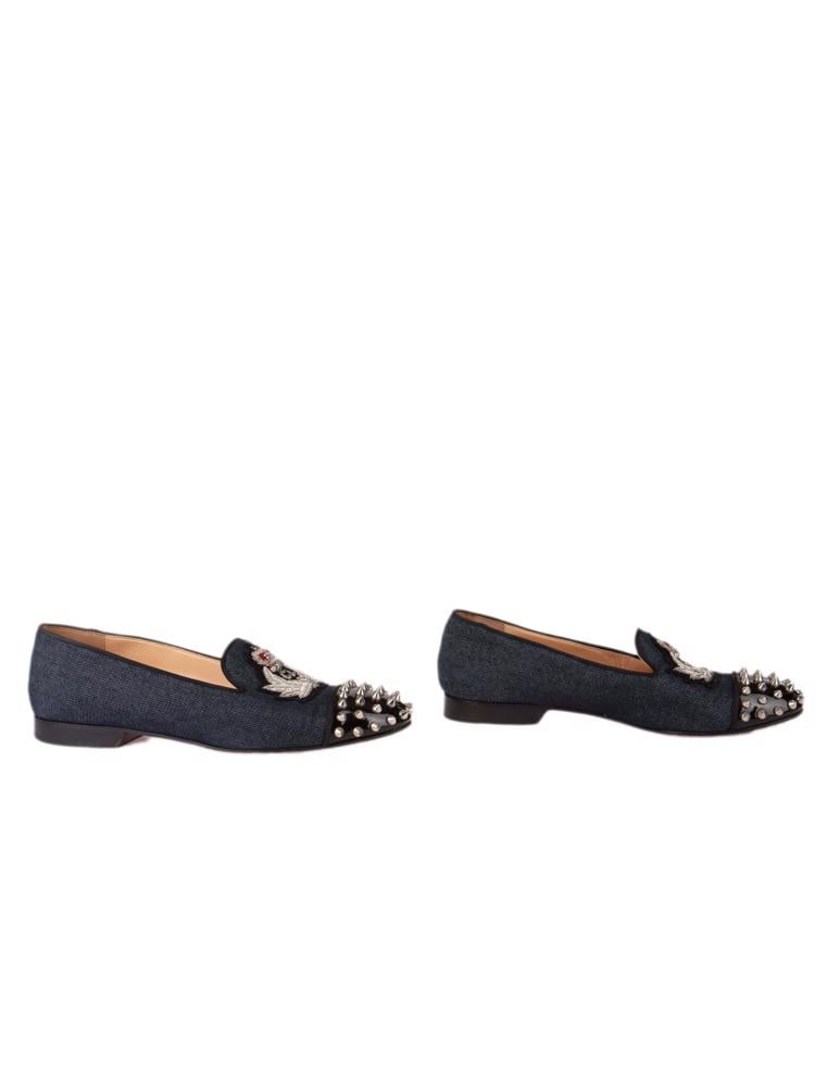 Bayan Lacivert CHRISTIAN LOUBOUTIN LOAFER