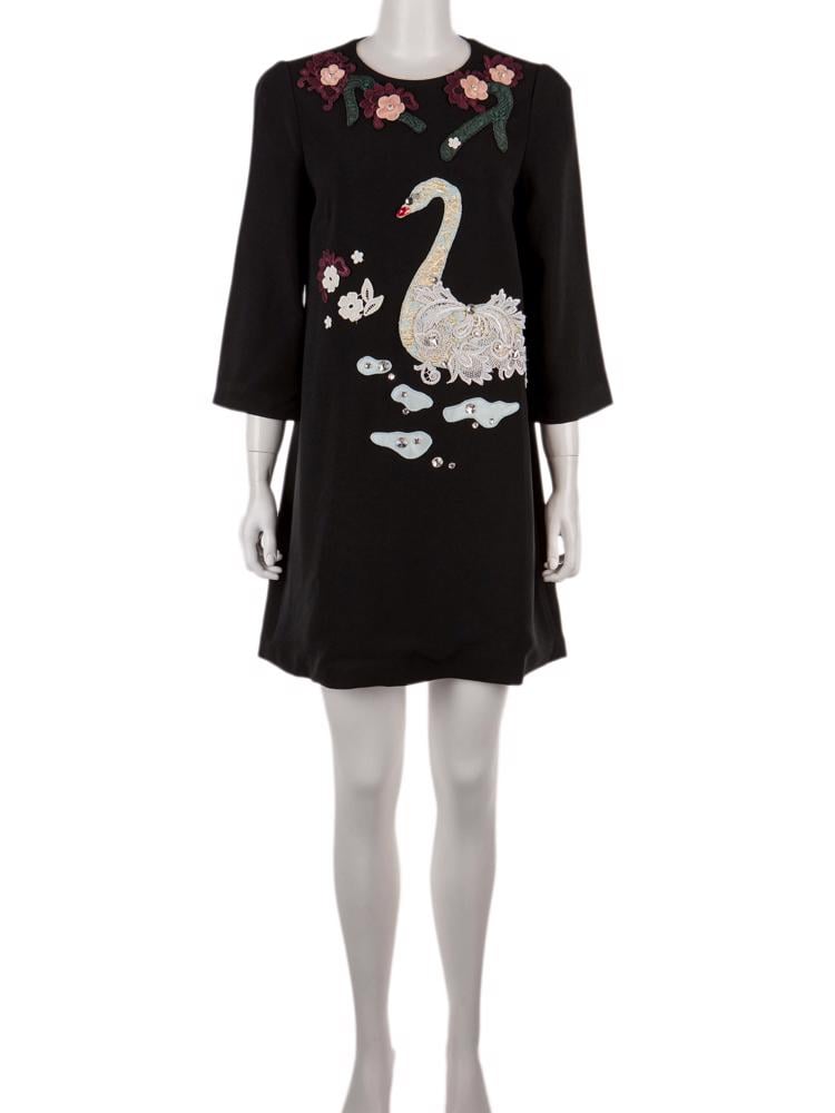 Bayan Siyah DOLCE&GABBANA ELBİSE