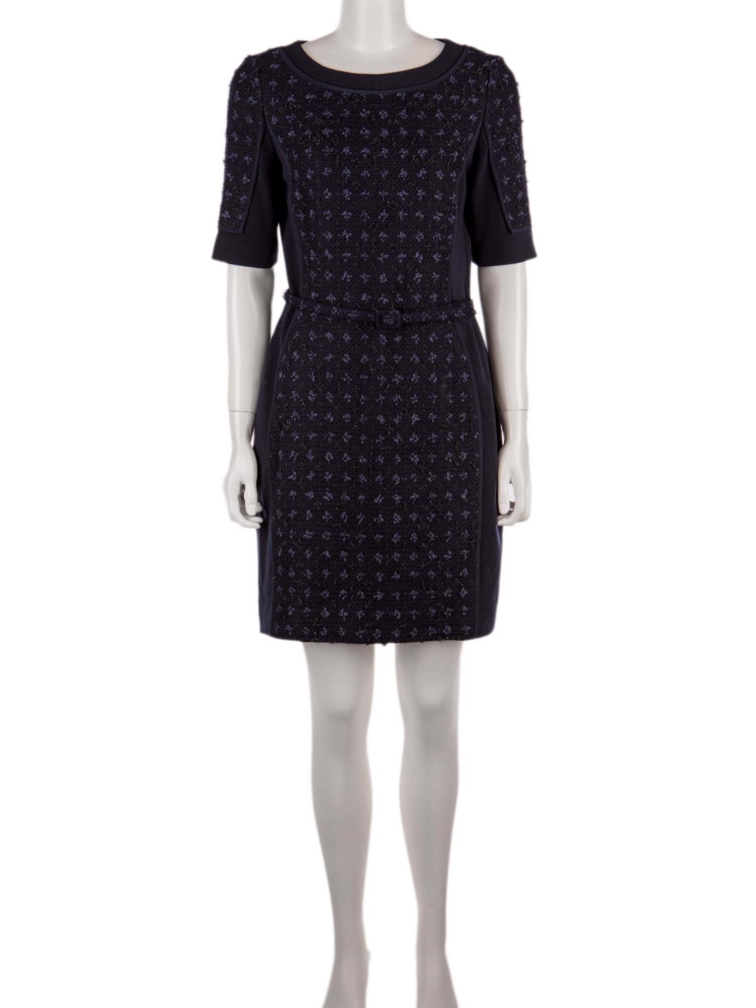 Bayan Lacivert OSCAR DE LA RENTA ELBİSE