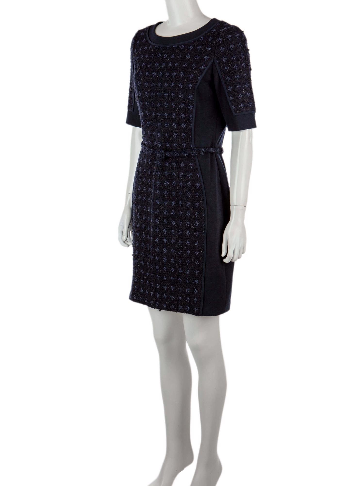 Bayan Lacivert OSCAR DE LA RENTA ELBİSE