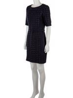 Bayan Lacivert OSCAR DE LA RENTA ELBİSE