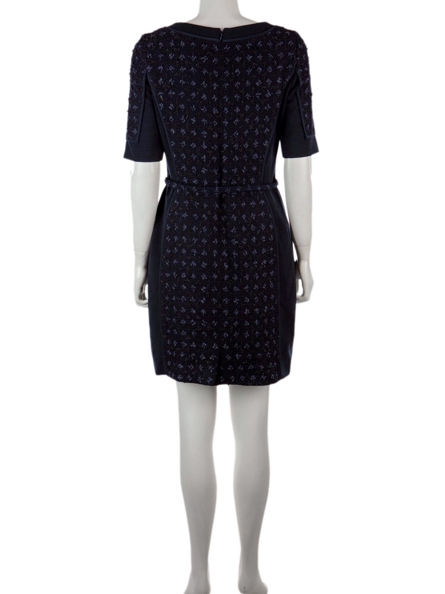 Bayan Lacivert OSCAR DE LA RENTA ELBİSE