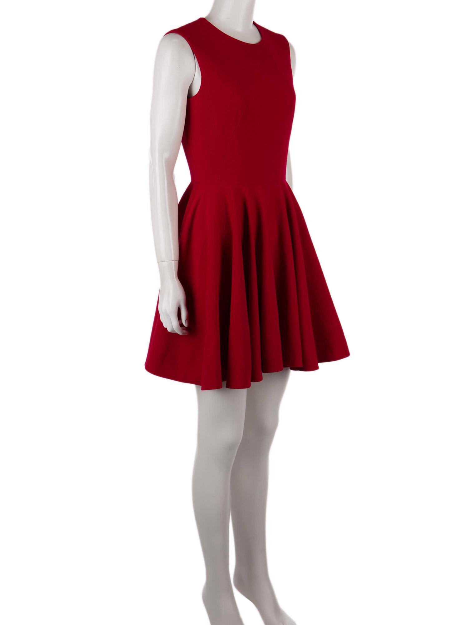 Bayan Kırmızı ALEXANDER MCQUEEN ELBİSE