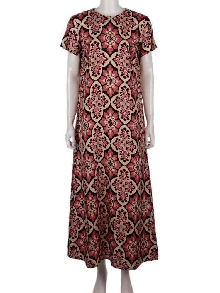 Bayan Pembe LA DOUBLEJ ELBİSE